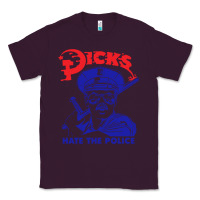 Plum Dicks Hate The Police Classic Tee - artisFamous