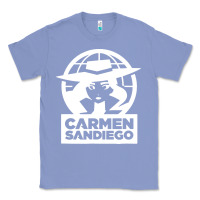 Colony Blue carmen sandiego Classic Tee - artisFamous
