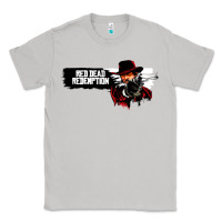 Moon Dust Red Dead Redemption 2 Red Moon Cowboy Classic Tee - artisFamous