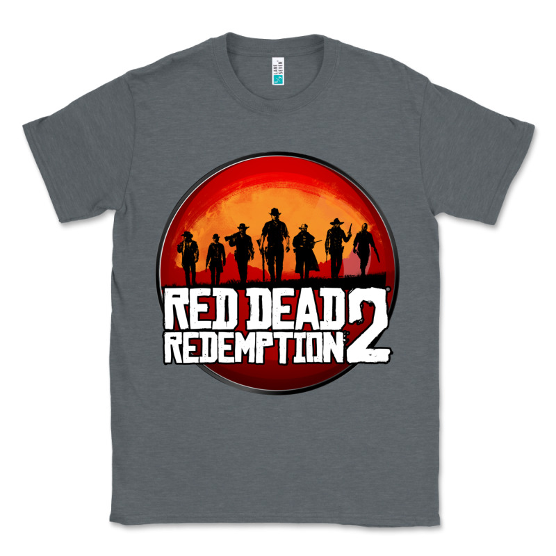 Red Dead Redemption 2 Red Moon Cowboy Classic Tee by artisFamous | Teevron