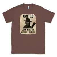 Chestnut Red Dead Redemption 2 Red Moon Cowboy wanted john marston Classic Tee - artisFamous
