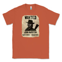 Copper Red Dead Redemption 2 Red Moon Cowboy wanted john marston Classic Tee - artisFamous