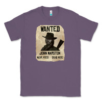 Lavender Red Dead Redemption 2 Red Moon Cowboy wanted john marston Classic Tee - artisFamous