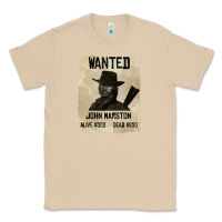 Mushroom Red Dead Redemption 2 Red Moon Cowboy wanted john marston Classic Tee - artisFamous