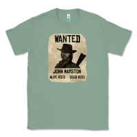 Sage Red Dead Redemption 2 Red Moon Cowboy wanted john marston Classic Tee - artisFamous