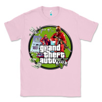 Bubblegum Pink Grand Theft Auto Classic Tee - artisFamous