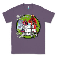 Lavender Grand Theft Auto Classic Tee - artisFamous