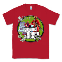 Red Grand Theft Auto Classic Tee - artisFamous