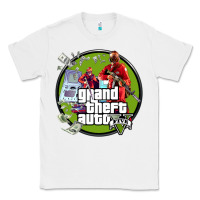 White Grand Theft Auto Classic Tee - artisFamous
