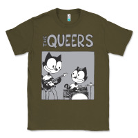 Army Green The Queers Classic Tee - artisFamous
