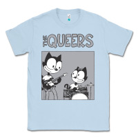 Dusty Blue The Queers Classic Tee - artisFamous