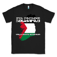 Black irish palestinian solidarity Classic Tee - artisFamous