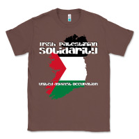 Chestnut irish palestinian solidarity Classic Tee - artisFamous
