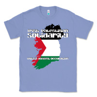 Colony Blue irish palestinian solidarity Classic Tee - artisFamous