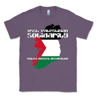 Lavender irish palestinian solidarity Classic Tee - artisFamous