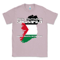 Lilac irish palestinian solidarity Classic Tee - artisFamous