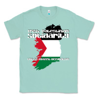 Seafoam irish palestinian solidarity Classic Tee - artisFamous
