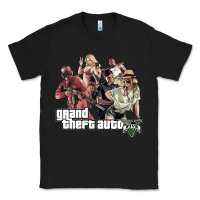 Black Grand Theft Auto Classic Tee - artisFamous