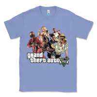 Colony Blue Grand Theft Auto Classic Tee - artisFamous