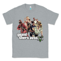 Heather Grey Grand Theft Auto Classic Tee - artisFamous