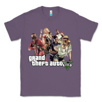 Lavender Grand Theft Auto Classic Tee - artisFamous
