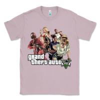 Lilac Grand Theft Auto Classic Tee - artisFamous
