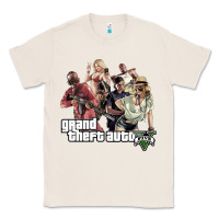Natural Grand Theft Auto Classic Tee - artisFamous