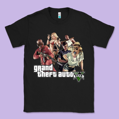 Grand Theft Auto Classic Tee Designed By Artisfamous