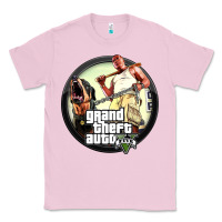 Bubblegum Pink Grand Theft Auto Classic Tee - artisFamous