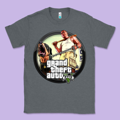 Grand Theft Auto Classic Tee Designed By Artisfamous