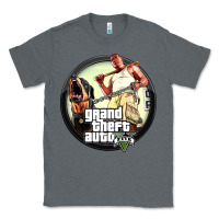Charcoal Heather Grand Theft Auto Classic Tee - artisFamous