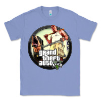 Colony Blue Grand Theft Auto Classic Tee - artisFamous