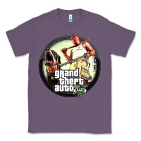 Lavender Grand Theft Auto Classic Tee - artisFamous