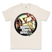 Natural Grand Theft Auto Classic Tee - artisFamous