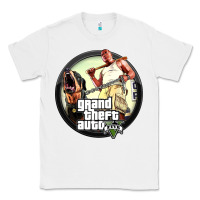 White Grand Theft Auto Classic Tee - artisFamous