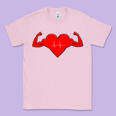 Healthy Heart Classic Tee Designed By Artisfamous