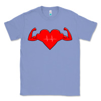 Colony Blue Healthy Heart Classic Tee - artisFamous