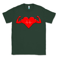 Sports Green Healthy Heart Classic Tee - artisFamous