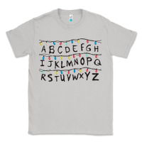 Moon Dust Stranger Lights Alphabet Classic Tee - artisFamous