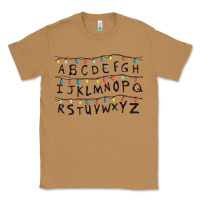 Toasted Coconut Stranger Lights Alphabet Classic Tee - artisFamous