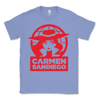 Colony Blue carmen sandiego Classic Tee - artisFamous