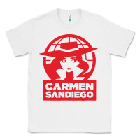 White carmen sandiego Classic Tee - artisFamous