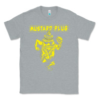 Heather Grey mustard plug Classic Tee - artisFamous