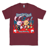 Burgundy reel big fish candy coated fury Classic Tee - artisFamous