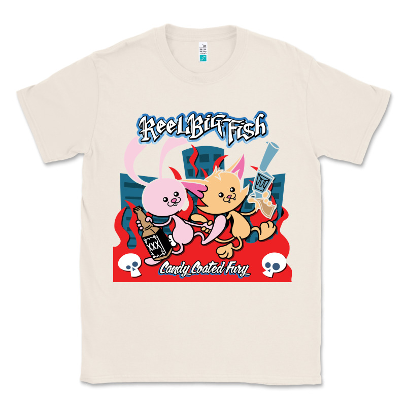 Reel Big Fish Candy Coated Fury Classic Tee by artisFamous | Teevron