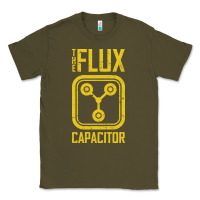 Army Green Back to the future flux capacitor Classic Tee - artisFamous