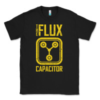 Black Back to the future flux capacitor Classic Tee - artisFamous