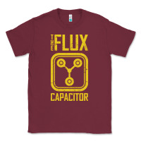 Burgundy Back to the future flux capacitor Classic Tee - artisFamous