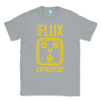 Heather Grey Back to the future flux capacitor Classic Tee - artisFamous