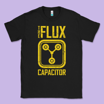 Back To The Future Flux Capacitor Classic Tee Designed By Artisfamous